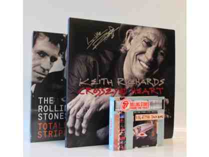 Lot of Rolling Stones Keith Richards Autographed Collectibles