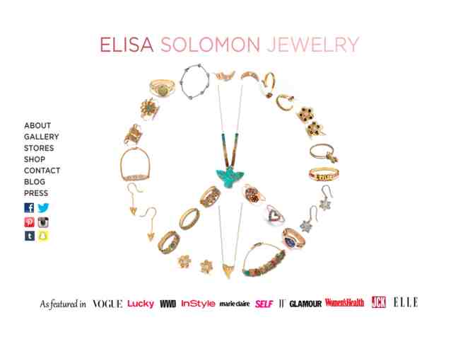 Elisa Solomon Sterling Silver Necklace