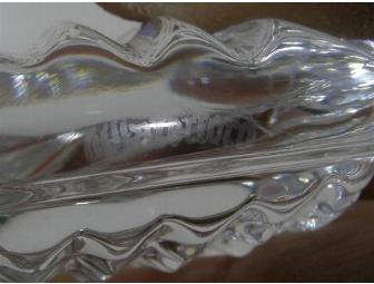 Waterford Crystal Heart Hand Cooler Paperweight