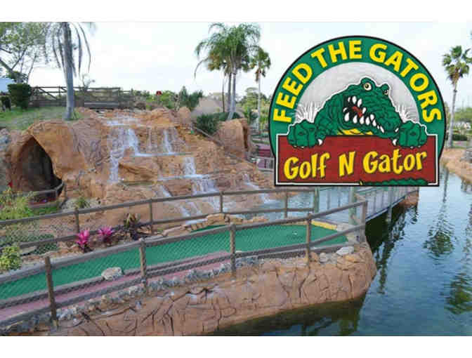 Two Certificates to Golf N Gator - 4 Rounds of Mini Golf per Certificate