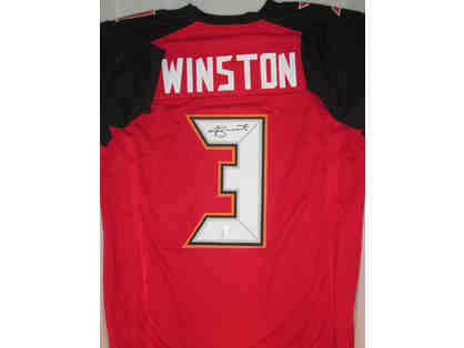 Jameis Winston Autographed Football Jersey