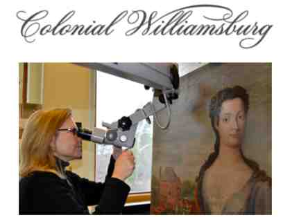 Weekend in Williamsburg, VA With VIP Private Tour of Painting Conservation Lab