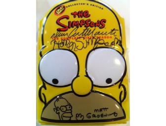 Autographed 'The Simpsons' DVD Set, Signed by Matt Groening and Dan Castellaneta