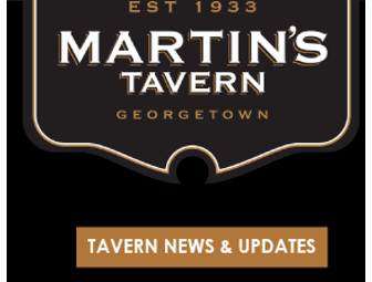Martin's Tavern, Georgetown - Dinner and Champagne