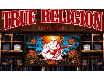 $250 TRUE RELIGION JEANS GIFT CARD