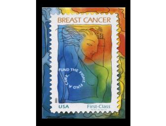 Breast Cancer Stamp Painting