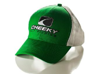 Team Cheeky! Double-Haul Casting Shirt (XXL) and Pro Cap