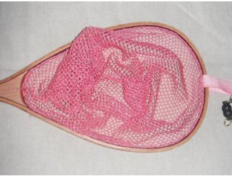 Handmade 'Pink' Fish Landing Net