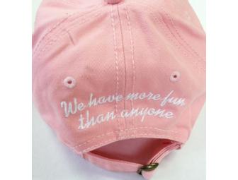 Soft Pink Ball Cap, Embroidered with Sisters on the Fly Logo