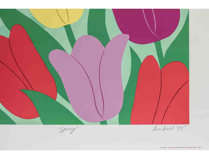 Silkscreen by Don Nedd, 'Spring'