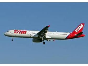 TAM Airlines Round Trip Ticket to Brazil