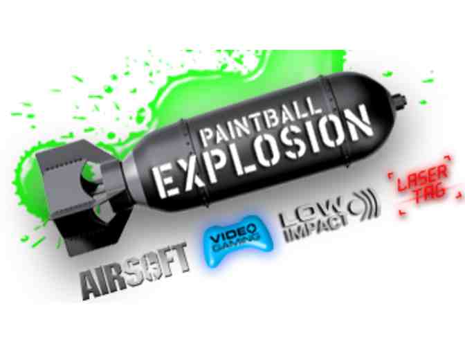 Paintball Explosion #1 Entry and Rental Passes for 10-Open Play