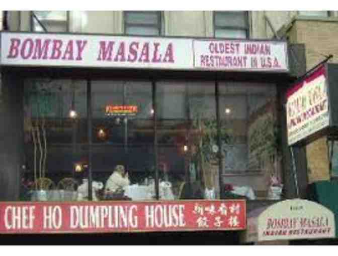 Bombay Masala Restaurant $50 Gift Certificate