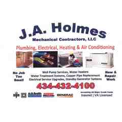 J. A. Holmes Mechanical Contractor, LLC