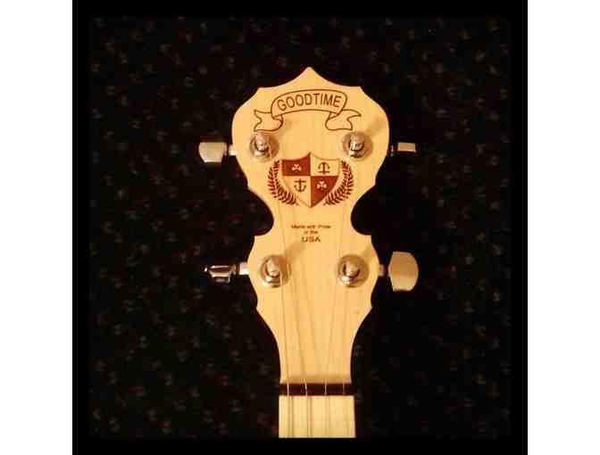 Signed DKM Deering banjo plus 2 VIP tix to Hometown Throwdown-full details and specs here
