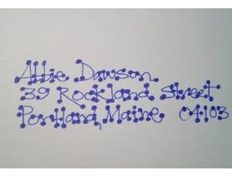 $50 Gift Certificate for Calligraphy Services
