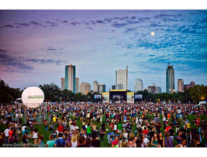 2015 AUSTIN CITY LIMITS MUSIC FESTIVAL Weekend with a 3 Night Stay & Airfare for (2)