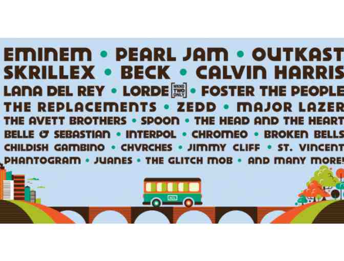2015 AUSTIN CITY LIMITS MUSIC FESTIVAL Weekend with a 3 Night Stay & Airfare for (2)