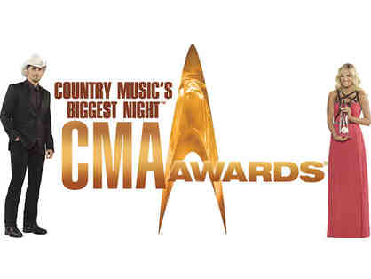2015 COUNTRY MUSIC AWARDS Package in Nashville, TN with a 3 Night Stay and Airfare for (2)