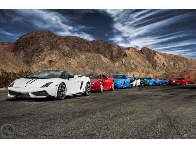 LAS VEGAS Red Rock Exotic Supercar Driving Experience with a 3 Night Stay Airfare for (2)