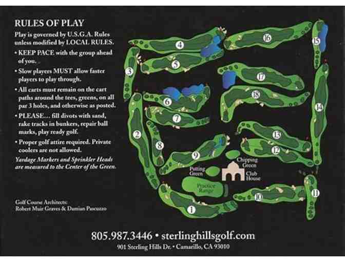 Round of Golf and Cart for Four to Sterling Hills Golf Club