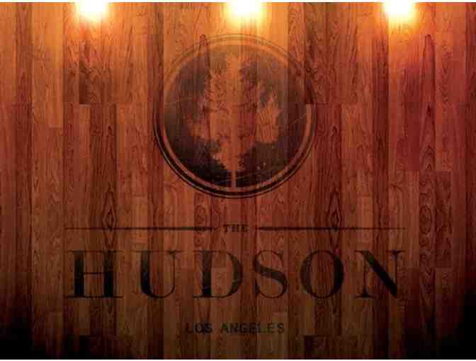 $100 gift certificate to The Hudson
