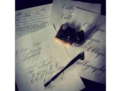 Oblique Calligraphy - Custom Calligraphy Work