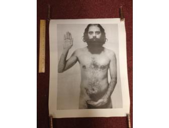Allen Ginsberg Naked Poster - oh, my...