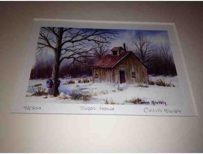 Limited Edition 'Sugar House' print by Corliss Blakely