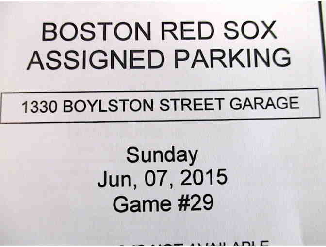 Pair of Red Sox Tickets vs Oakland June 7, 2015, great seats and free parking!