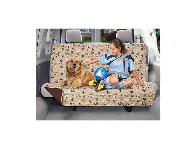 Brown 'Dog' Cargo & Back Seat Reversible Protector by Couch Guard