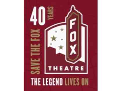 Two Tickets to Fox Theater Event of Your Choice donated by United Community Bank