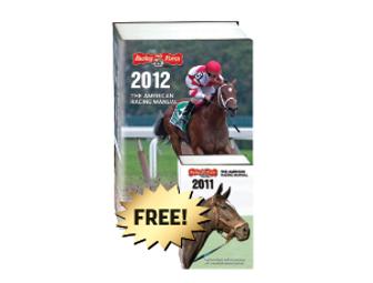 Daily Racing Form press book and merchandise