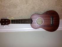 Ukulele Signed by all Members of Train