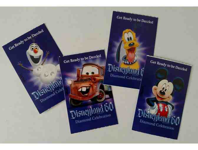 Disneyland Park - (4) One-Day Park Hopper Tickets