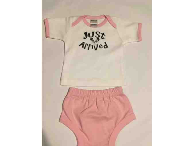Just Arrived - Panda - Baby Girl - Two-Piece Set