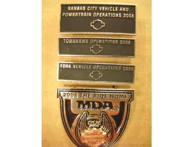 Harley-Davidson 105th Anniversary Pin & Rocker Set