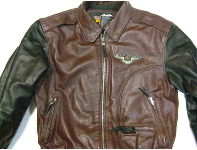 95th Anniversary Men's Harley-Davidson Leather Jacket - Medium
