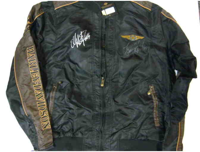 110th Anniversary Men's Nylon Jacket Signed by Montgomery Gentry - Large