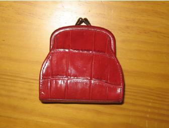 Red Brighton Leather Coin Purse