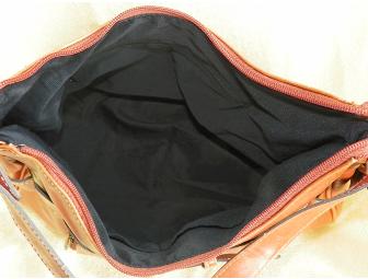 Fashionable Saddle Brown Shoulder Bag