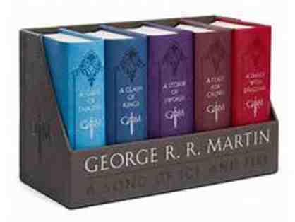 A Game Of Thrones Leather-Cloth Boxed Set (Song Of Ice And Fire Series)