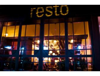 Large Format Feast at Resto, NYC (Dinner for 8)