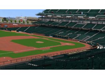 SF Giants vs. Chicago Cubs- 2 Outfield Club Level tickets