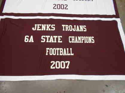 Jenks Athletics Football State Champions Banner 2007