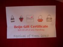 Beijo Bags Gift Certificate