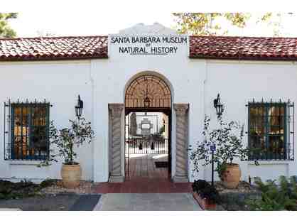 Four (4) Guest Passes to Santa Barbara Museum of Natural History or the Sea Center