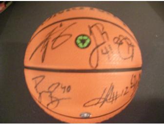 Chris Paul and New Orleans Hornets team signed basketball