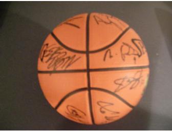 Chris Paul and New Orleans Hornets team signed basketball