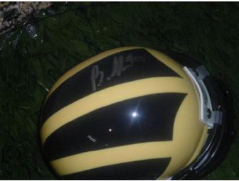 Brandon Graham autographed Michigan mini-helmet